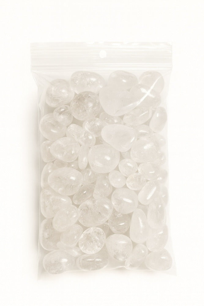 Melkachtig Bergkristal Gepolijst 500g 8-12mm