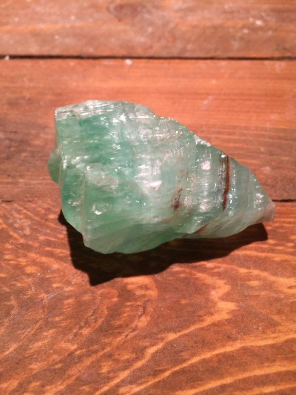 Groene Fluoriet - Stuk - 98gr 6x3cm