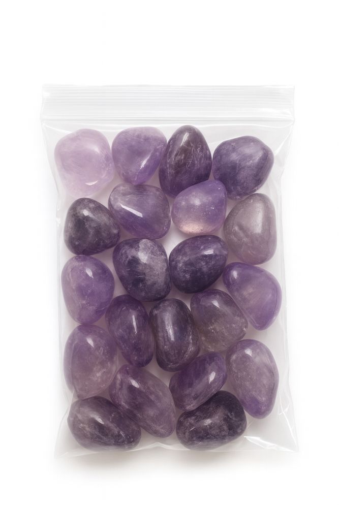gepolijste amethist steentjes A-kwaliteit 500gr 2-3cm