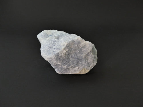 Blauwe Calciet Ruw / Onbewerkt - 1,6 kg / 12x12x9 cm - Individueel Gefotografeerd