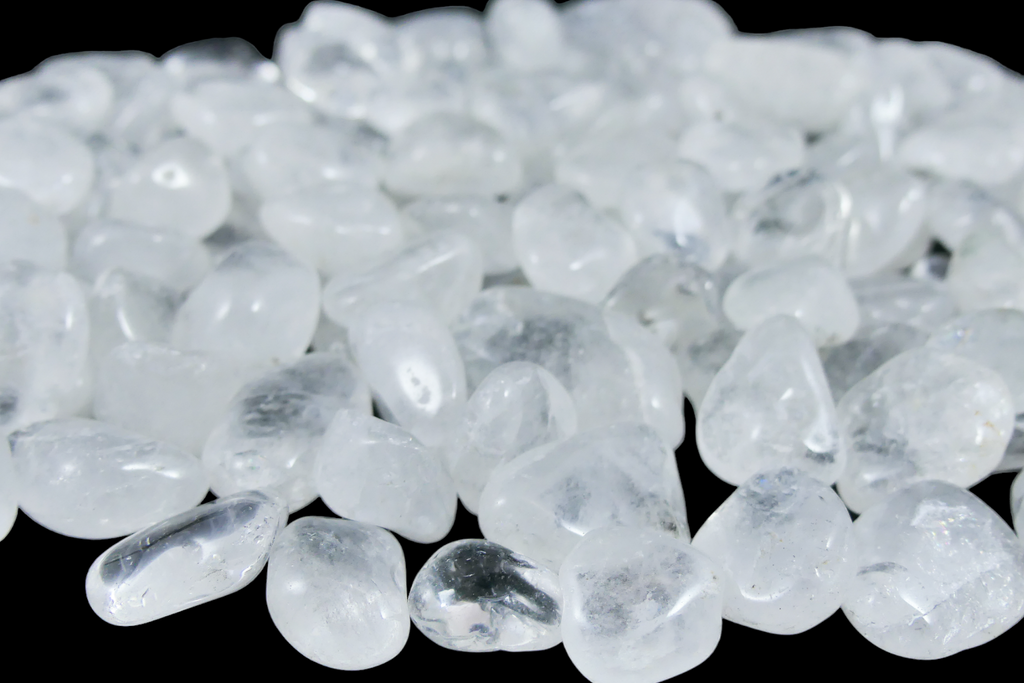 Bergkristal Steentjes Middel (1,5 - 3cm) - Gepolijst - A-Kwaliteit - Voordeelzak van 500gr