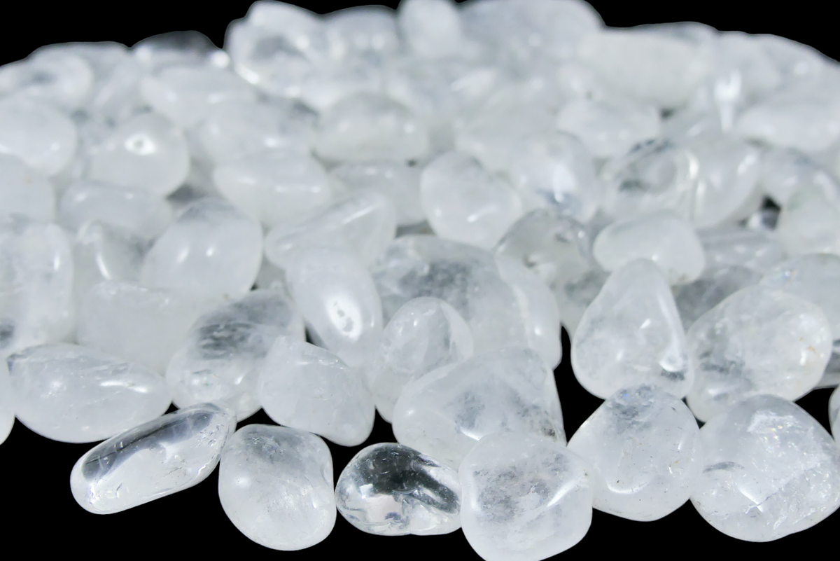 Bergkristal Steentjes Middel (1,5 - 3cm) - Gepolijst - A-Kwaliteit - Voordeelzak van 500gr