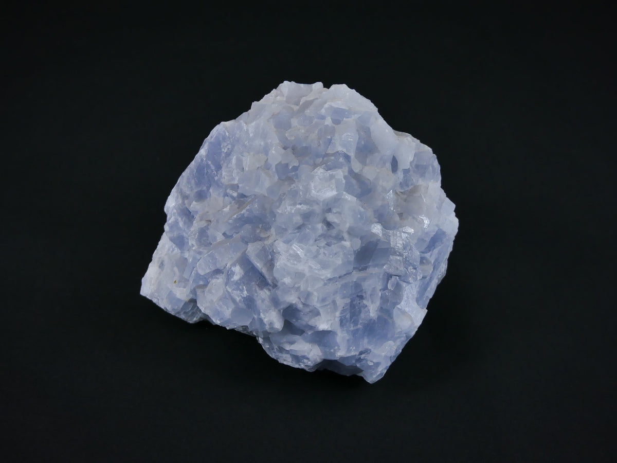 Blauwe Calciet Ruw - 1,4kg / 13x12x9,5cm - Individueel Gefotografeerd