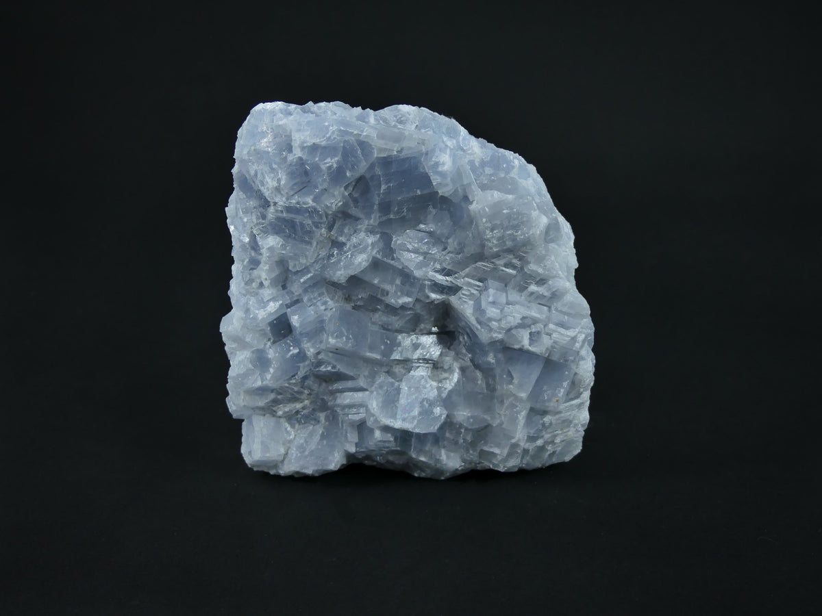 Blauwe Calciet Ruw - 1,6kg / 15x13x10cm - Individueel Gefotografeerd