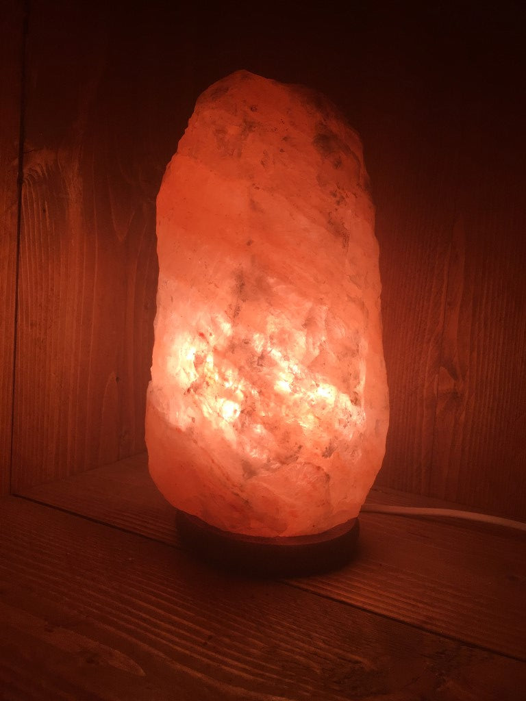 Zoutlamp 7kg Himalaya Zoutsteen (Haliet) - 28x15cm