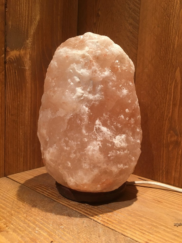 Zoutlamp 7,7kg Himalaya Zoutsteen (Haliet) - 26x19cm