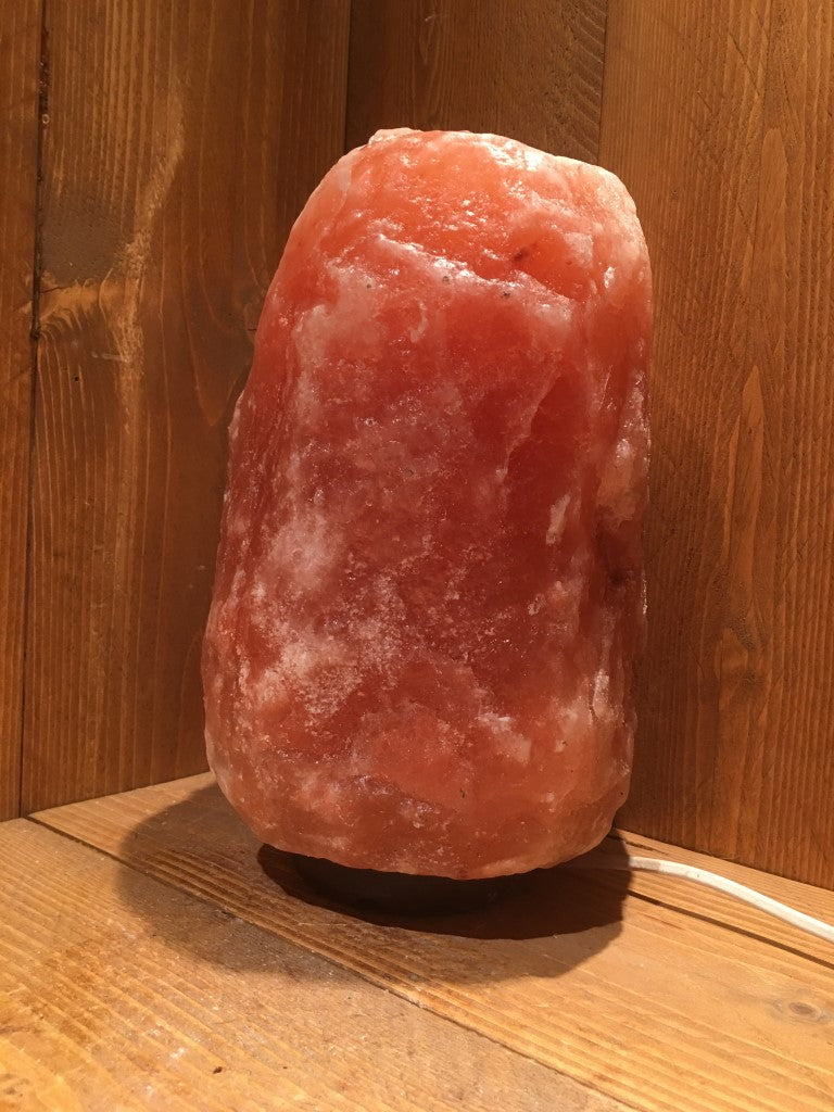 Zoutlamp  12,5kg Himalaya Zoutsteen (Haliet) - 29x20cm