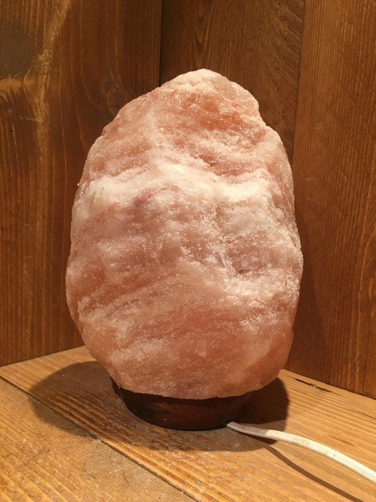 Zoutlamp  6,0kg Himalaya Zoutsteen (Haliet) - 24,5x17,5cm