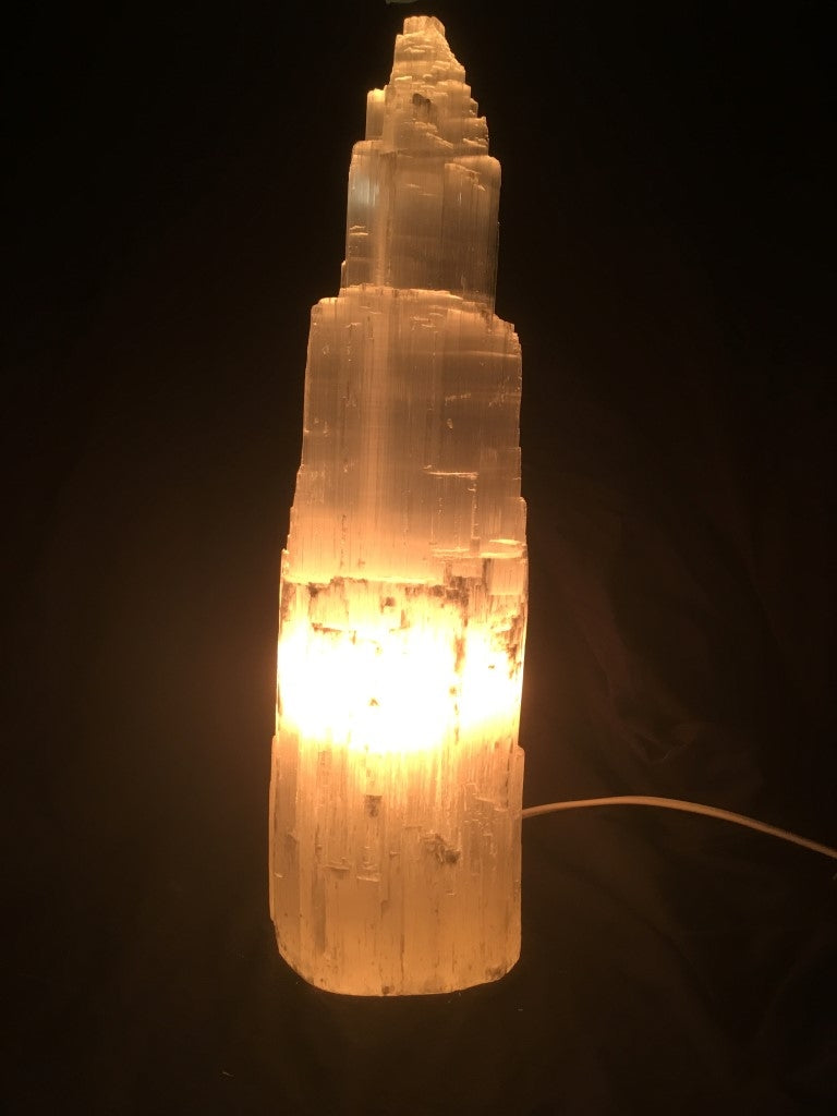 Seleniet Lamp Wit 5,5kg - 41,5x21,5cm 