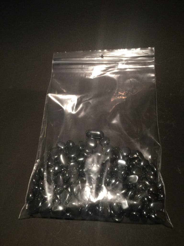 Hematiet Steentjes Gepolijst - Middelgroot - Zak van c.a. 250gr
