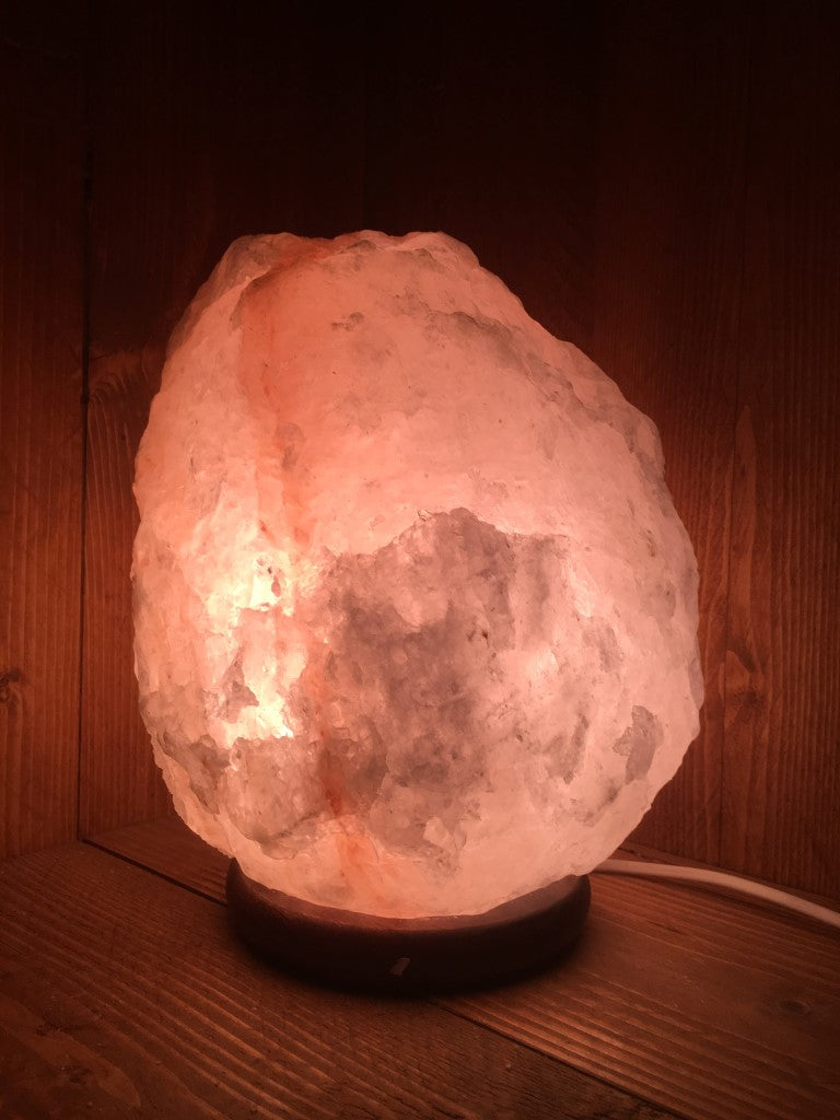 Zoutlamp  14,7kg Himalaya Zoutsteen (Haliet) - 29x14,7cm