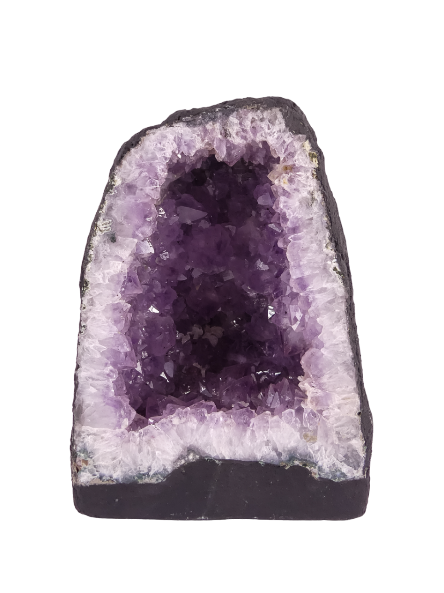 Amethist Geode - Amethyst - Kristal - Grot - ca. 7,58kg  - ca. 15x18x24cm - Individueel Gefotografeerd