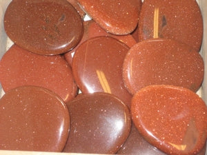 Platte steen Goudstroom ca 4cm