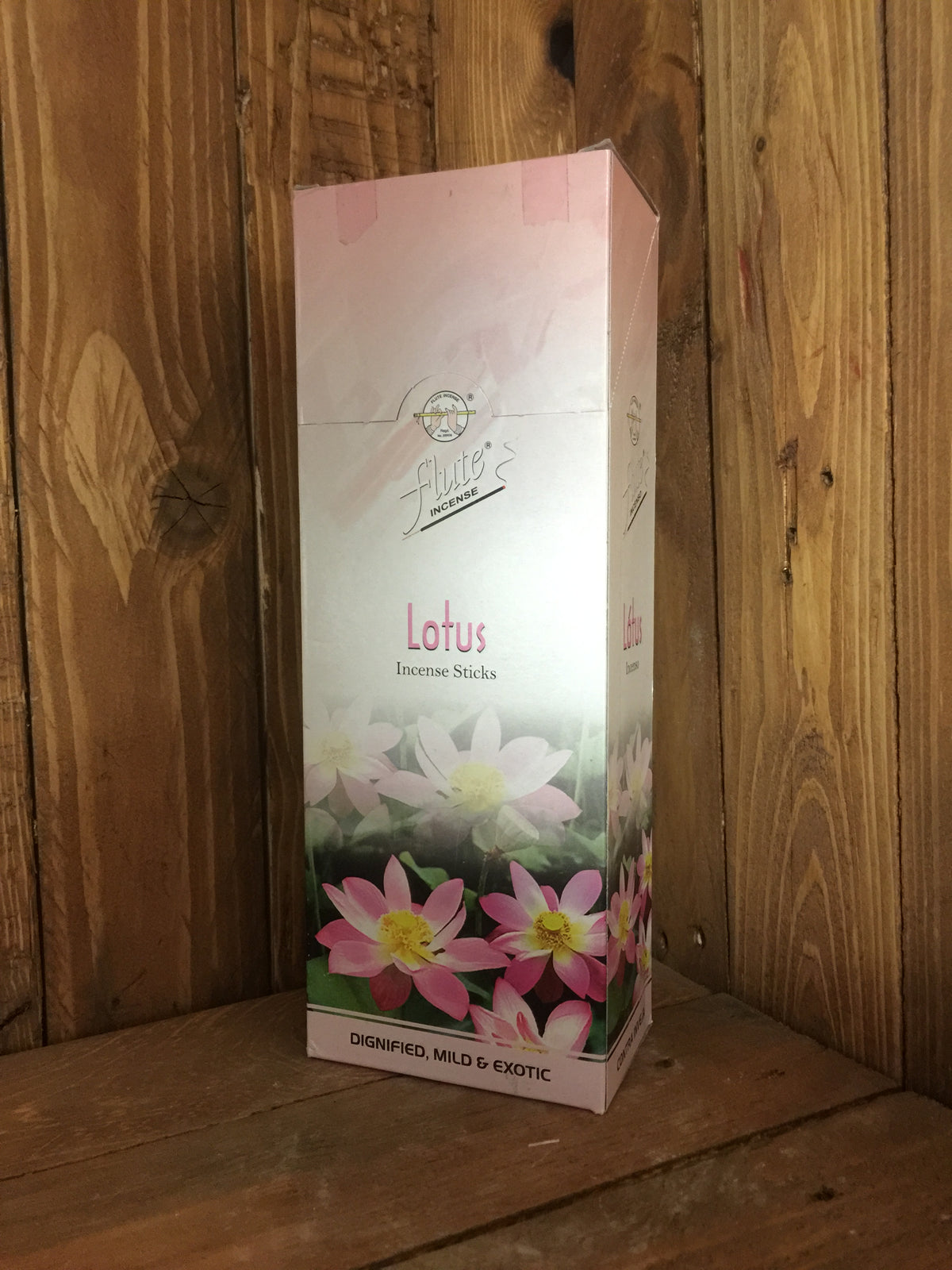 Natuurlijke Wierook Lotus van Flute (box a 6x20)