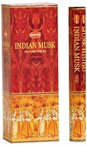 HEM Wierook - Indian Musk - Slof / Voordeelbox (6 Pakjes / 120 stokjes)
