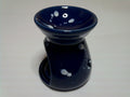 Oliebrander Blauw Wit Gestipt