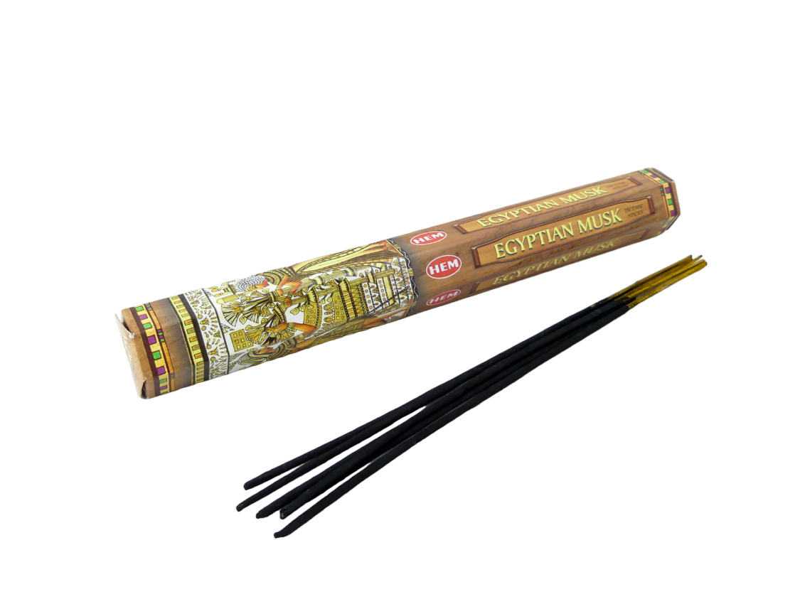 HEM Egyptian Musk wierook (pakje á 20 stokjes)