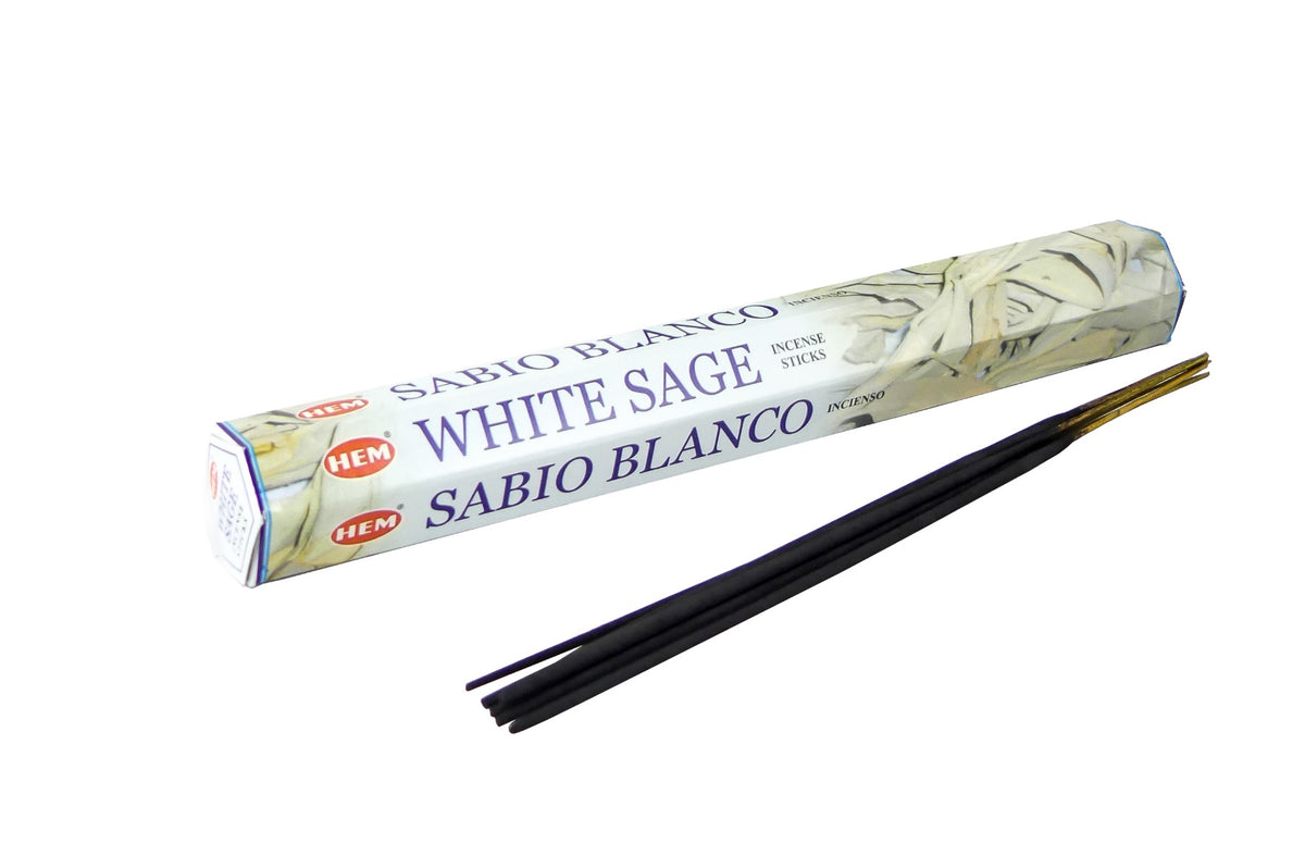 HEM White Sage wierook (pakje á 20 stokjes)