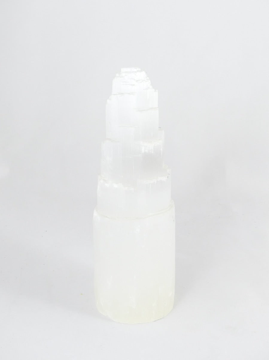 Seleniet Lamp - Wit - ca.30cm