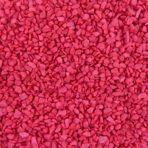 Aquarium Steentjes - Gekleurd Granulaat - FUCHSIA - Bodembedekking 4-6mm - 1KG