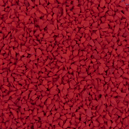  Aquarium Steentjes - Gekleurd Granulaat - ROOD - Bodembedekking 4-6mm - 1KG
