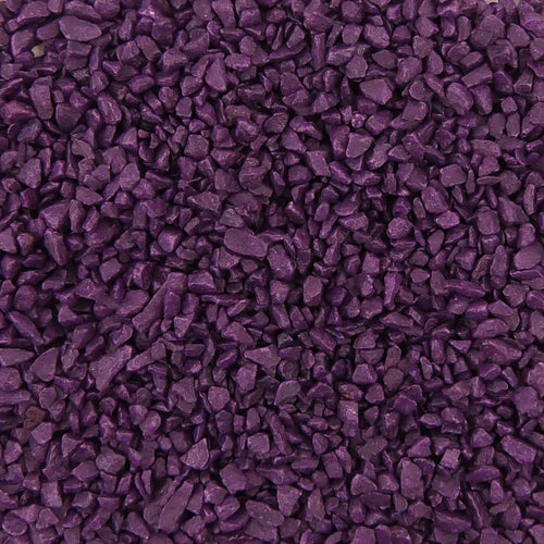 Aquarium Steentjes - Gekleurd Granulaat - PAARS / VIOLET - Bodembedekking 4-6mm - 1KG