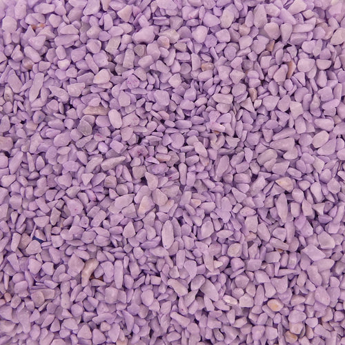Aquarium Steentjes - Gekleurd Granulaat - LILA - Bodembedekking 4-6mm - 1KG