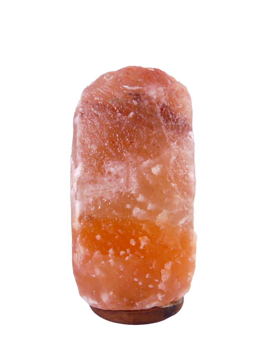 Zoutlamp 22,3kg - 100% Natuurlijk Himalaya Zout - Extra Lange Kabel 1,8mtr met Lampje - ca. 43x22cm - Individueel Gefotografeerd
