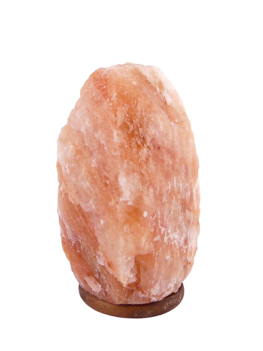 Zoutlamp 17,9kg - 100% Natuurlijk Himalaya Zout - Extra Lange Kabel 1,8mtr met Lampje - ca. 37x21cm - Individueel Gefotografeerd
