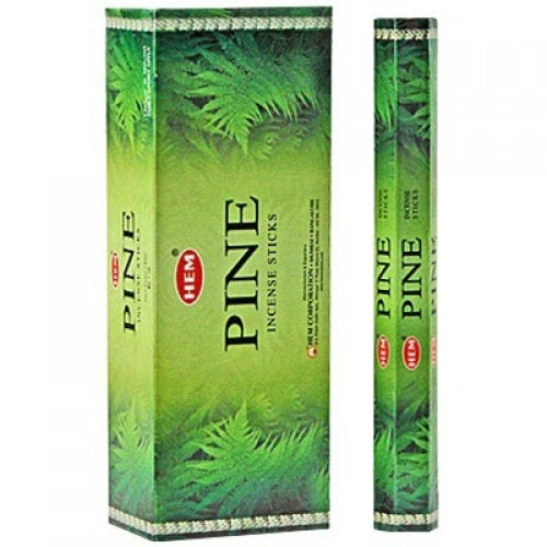 HEM Wierook - Pine - Slof / Voordeelbox (6 Pakjes / 120 stokjes)