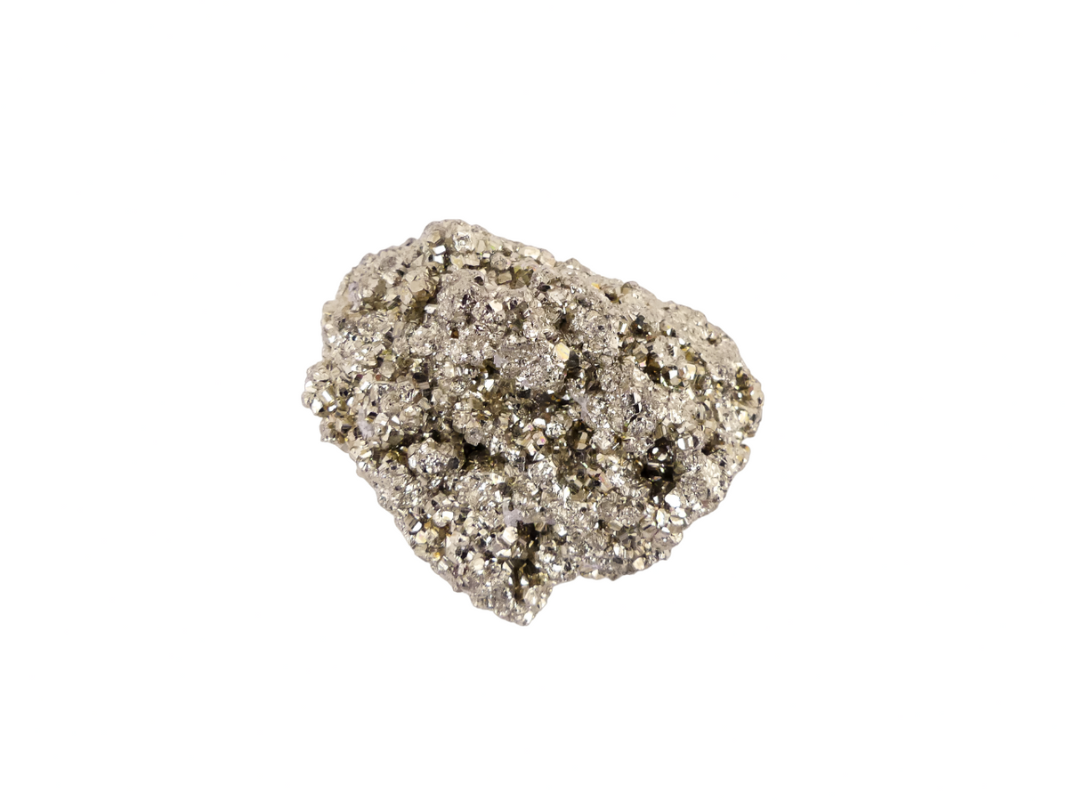 Pyriet Ruw / Onbewerkt - Stuk van ca. 246gr - ca. 8x6x4cm - Individueel Gefotografeerd