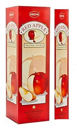 HEM Wierook - Red Apple - Slof / Voordeelbox (6 Pakjes / 120 stokjes)
