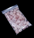 Rozekwarts Trommelstenen Middel (2 - 2,5cm) - Gepolijst - A-Kwaliteit - Voordeelzak van 250gr