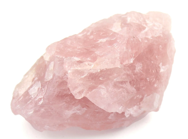 Rozekwarts Stenen / Kristal Ruw Roze - 5x Steen van ca. 4x4x3cm per stuk - AA Topkwaliteit