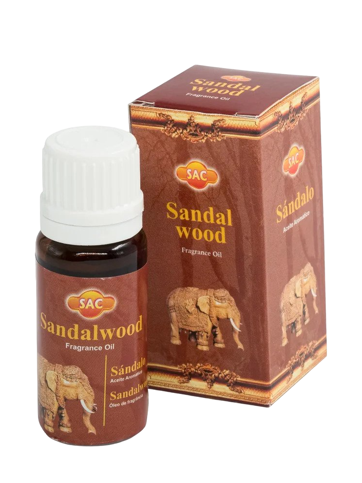 SAC Aromatische olie - Sandalwood / Sandelhout - Flesje 10ml