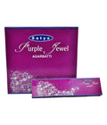 SATYA Purple Jewel Agarbatti - Natuurlijke Wierook (pakje a 15 gram)