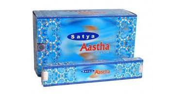 SATYA Aastha - Natuurlijke Wierook - Groothandel Box - 12x15 gram