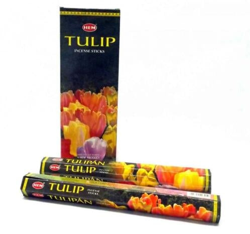 HEM Wierook - Tulip - Slof / Voordeelbox (6 Pakjes / 120 stokjes)