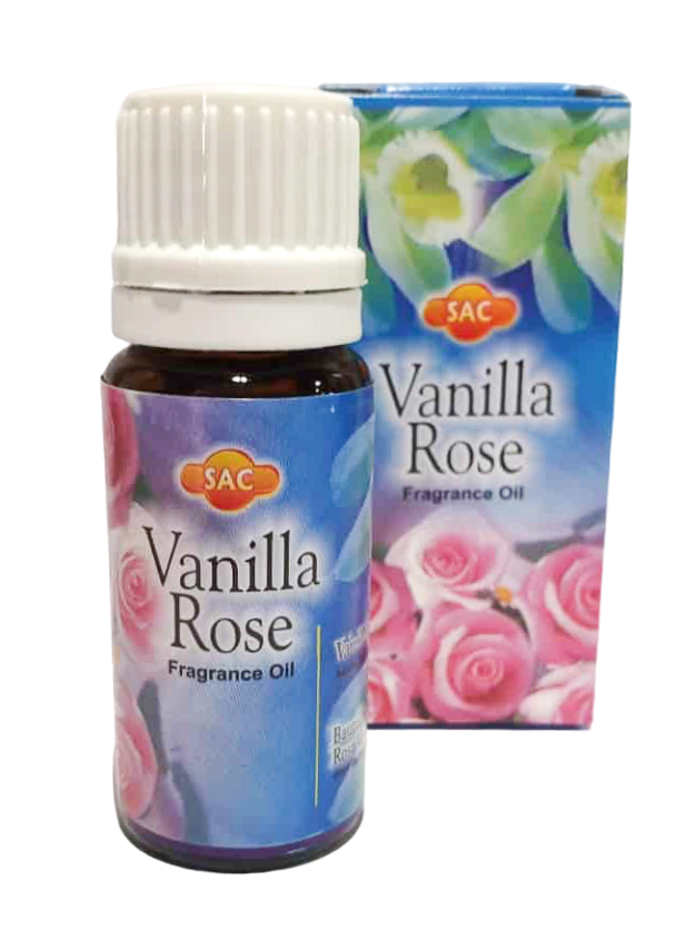 SAC Aromatische olie - Vanilla Rose / Vanille Roos - Flesje 10ml