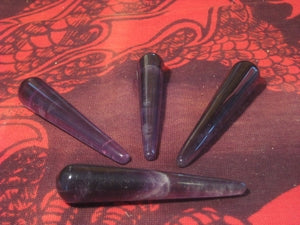 Griffel Fluoriet Paars ca.10cm