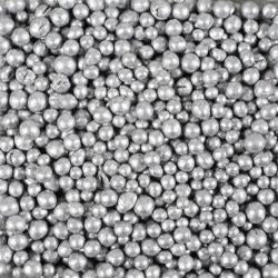 Gekleurde Klei Korrels / Deco Pearls 4-8 mm - ZILVER - Bodembedekking Bloempotten en Plantenbakken - Zak 4 liter