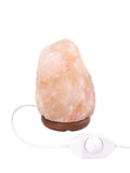 Zoutlamp met DIMMER 1-2kg - Nachtlamp Kinderkamer - Zoutsteen uit Himalaya Zout - Extra Lange Kabel 1.8mtr - ca. 17x10cm