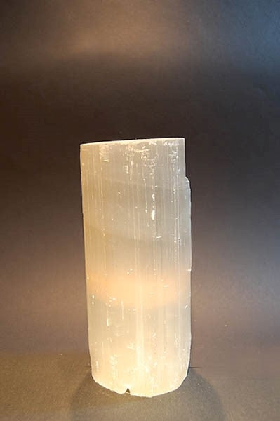 Seleniet Lamp Cilinder Wit - 4,5kg  24,5x10cm