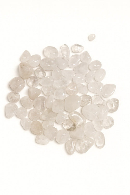 Bergkristal (Melkachtig) Gepolijst – 500 gram (8–12 mm)