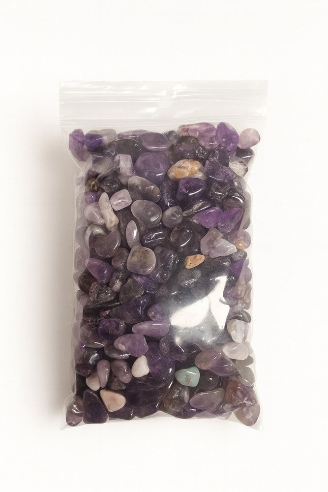 Amethist Clusters Gepolijst - 500 Gram - 8-12 mm