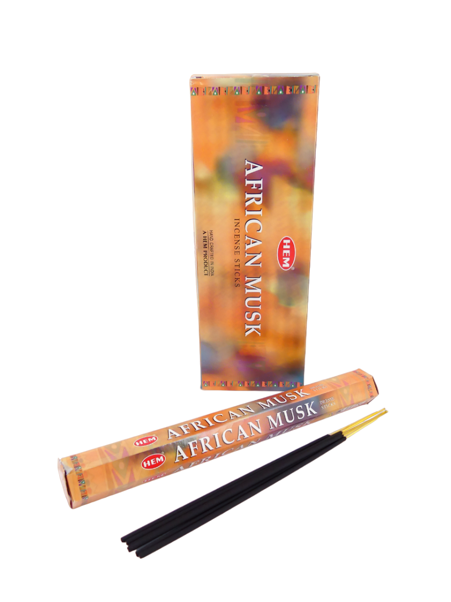 HEM African Musk Wierook (pakje á 20 stokjes)