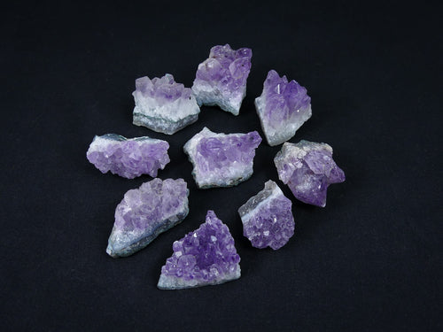 Amethist Stukjes (2,5 - 5cm) - Ruw - Voordeelzak van 250gr