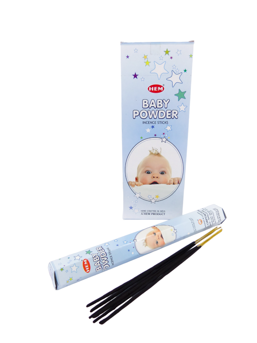 HEM Baby Powder Wierook (pakje á 20 stokjes)