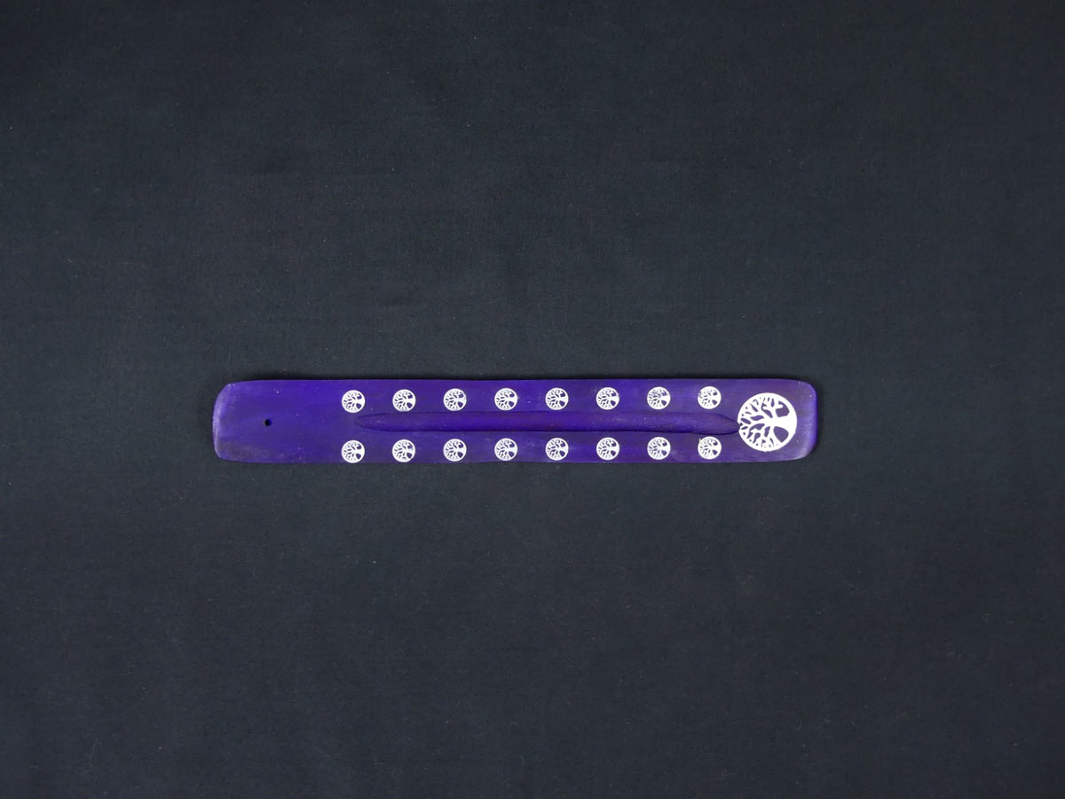 Wierook Brander - Wierook Houder - Plankje Violet Paars - Boom