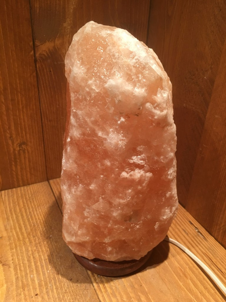 Zoutlamp 7kg Himalaya Zoutsteen (Haliet) - 28x15cm